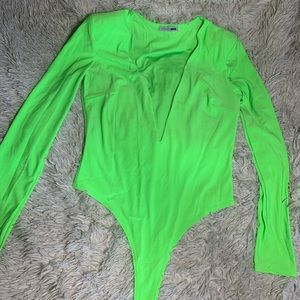Neon Green Bodysuit